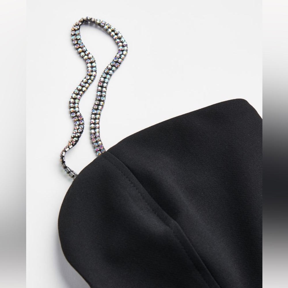 Rhinestone straps dress - Picture 6 of 8